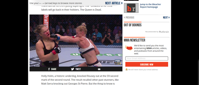 Bleacher Report - Después (Con Hotspot Shield)