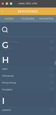 HideMyAss Honduras