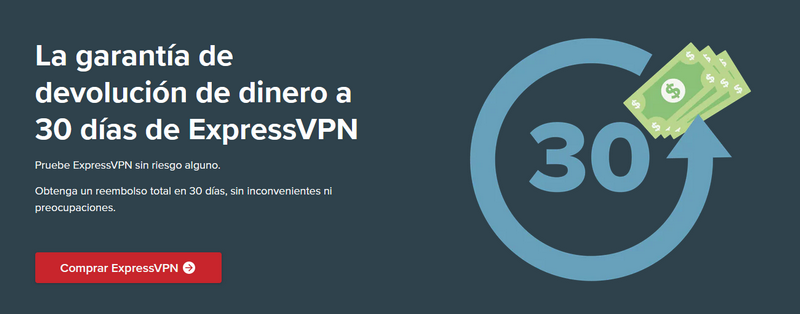 ExpressVPN - Garantía