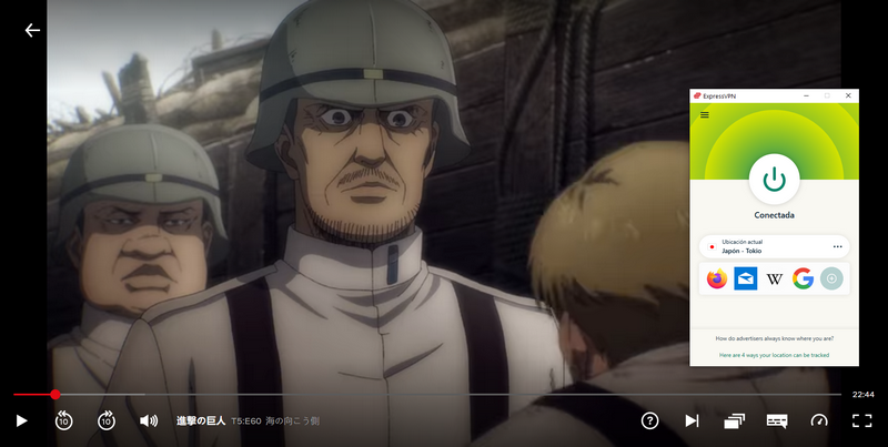 Attack on Titan en Netflix