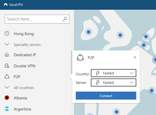 NordVPN - P2P