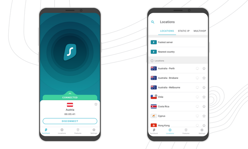 Surfshark en Android
