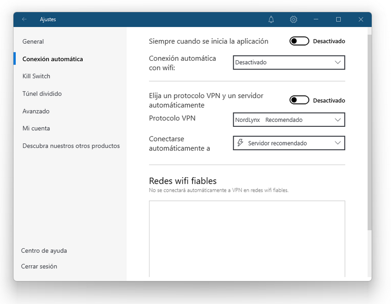 Protocolo NordLynx en NordVPN