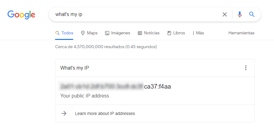 ¿Cuál es mi IP?