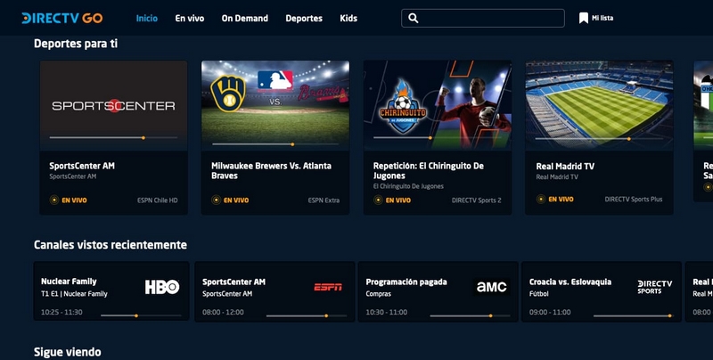 Cómo ver DirecTV GO desde el extranjero