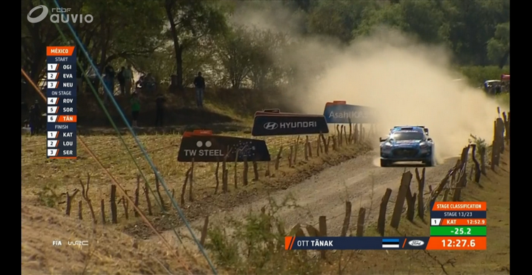 WRC en RTBF con ExpressVPN