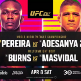 Pereira vs Adesanya 2 streaming gratis (UFC 287)