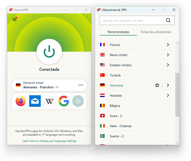 ExpressVPN - Alemania