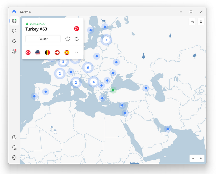 NordVPN - Turquía