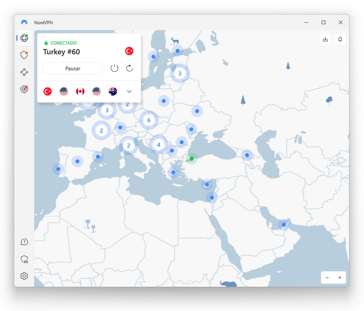 NordVPN - Turquía