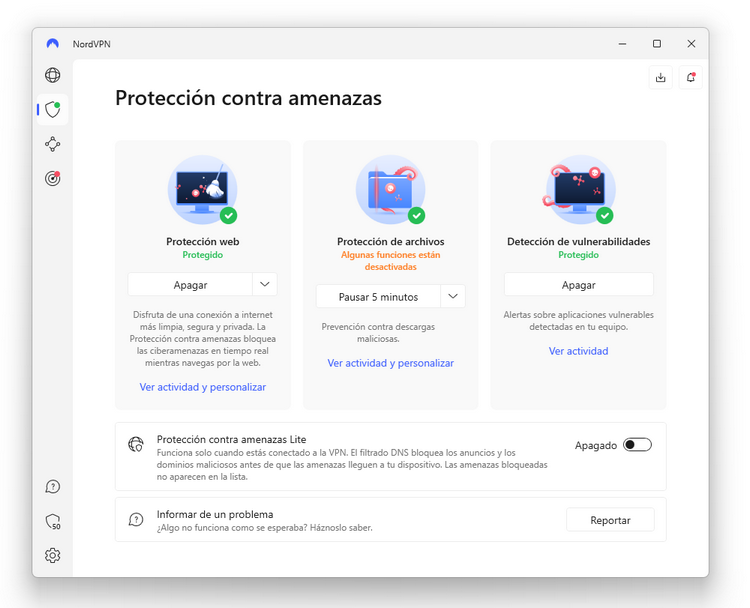 NordVPN - Detección de vulnerabilidades