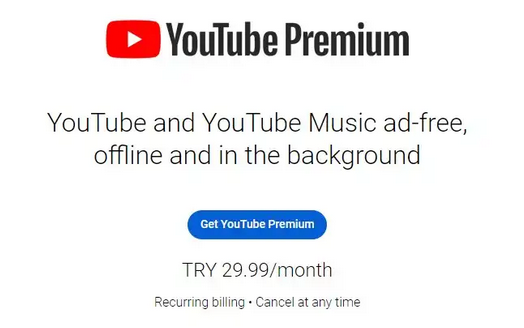 YouTube Premium en Turquía