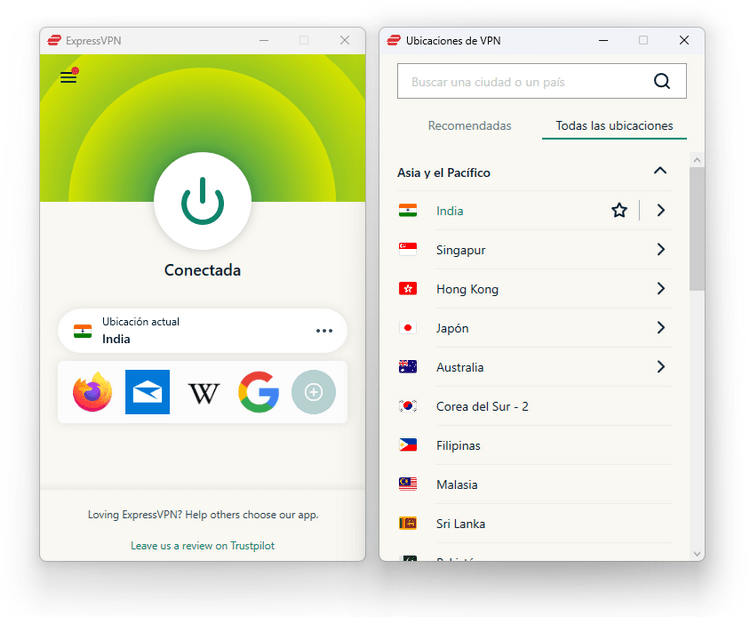 ExpressVPN - India