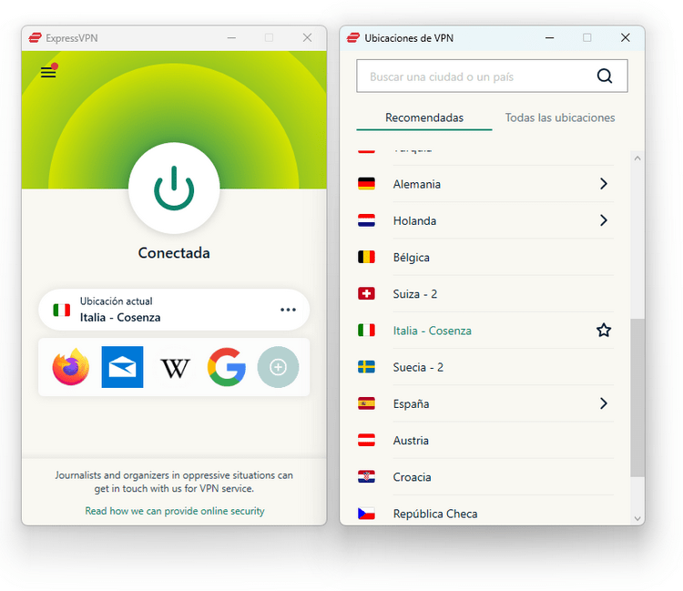 ExpressVPN - Italia