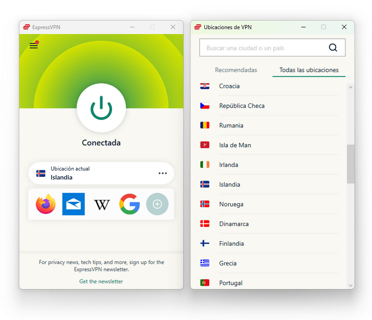 ExpressVPN - Islandia