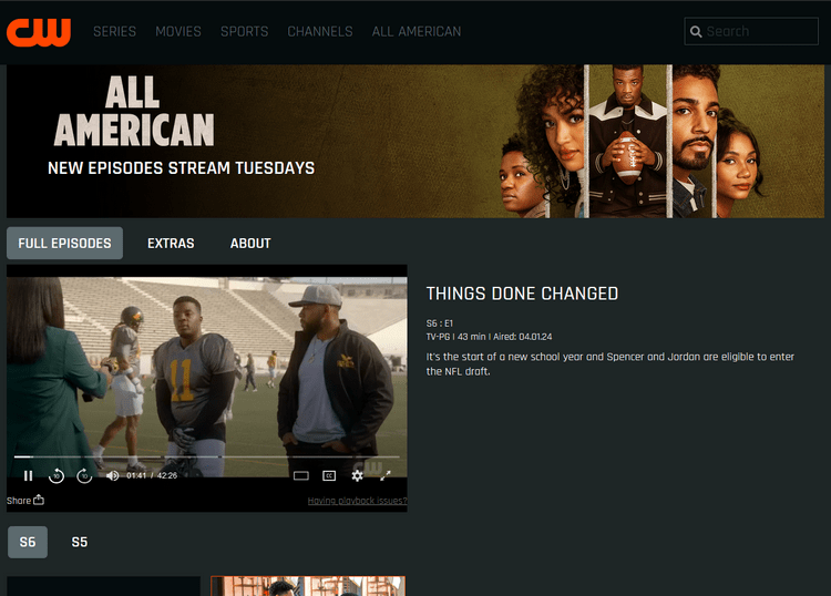 All American Temporada 6